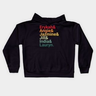 Erykah Angie Jazmine - Retro Kids Hoodie